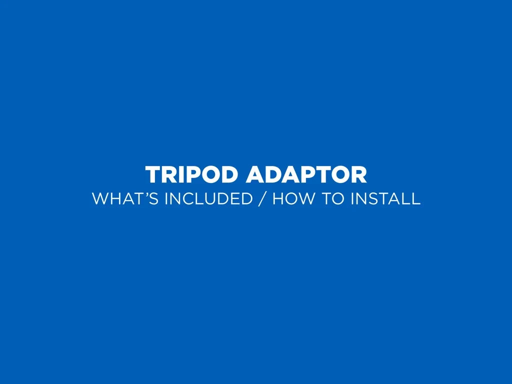 Camera - Tripod Adaptor